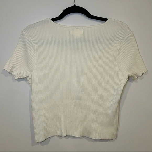 H&M Rib Knit Cropped Top - Picture 3 of 7